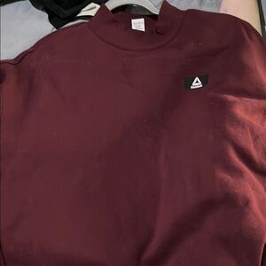 Reebok Purple Cowl Neck Sweater